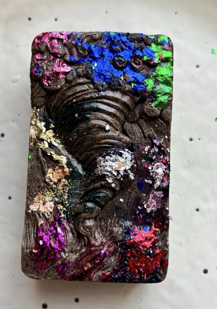 Abstract Multicolor Rectangular Body Bar Soap for Women, Men, Teens & Kids