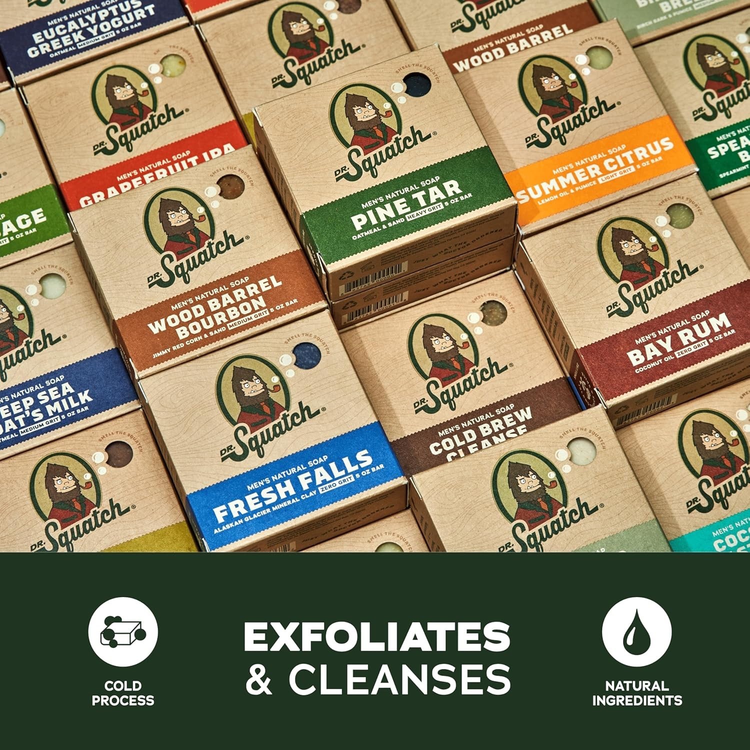 Nourishing Cold Process Bar Soap for Men | Natural Oils & 3 Invigorating Scents