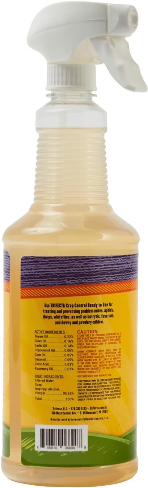 Biodegradable Pest Control Soap – Target Spider Mites & More | 32oz Pack of 2