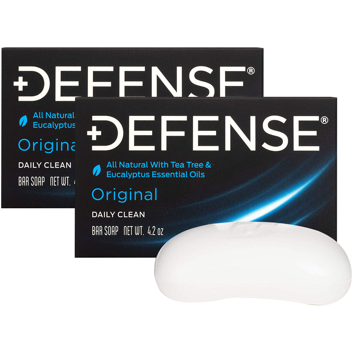 Defense Soap 4 oz. Original Body Bar Soap – 2 Pack