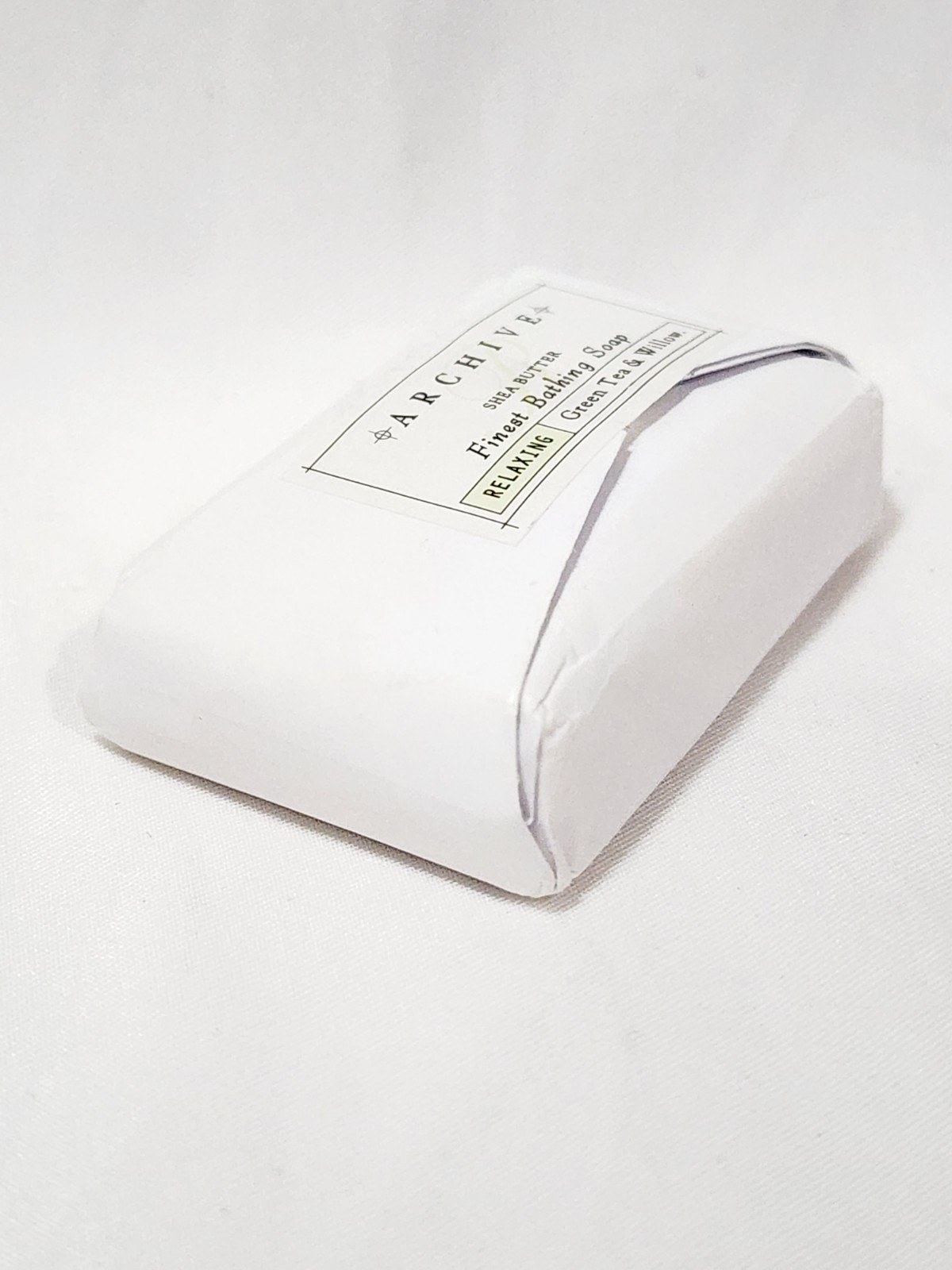 Archive GREEN TEA & WILLOW Finest Bathing Soap Bar Shea Butter Relaxing Mini New