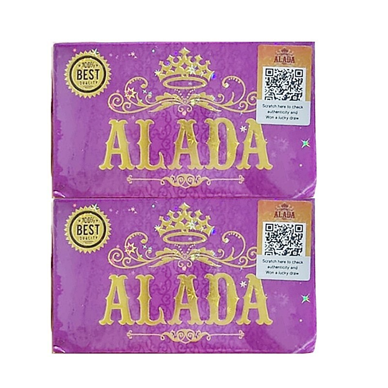 ALADA Soap Whitening Authentic Naturals Thai Nourishing & Moisturizing 160gx2