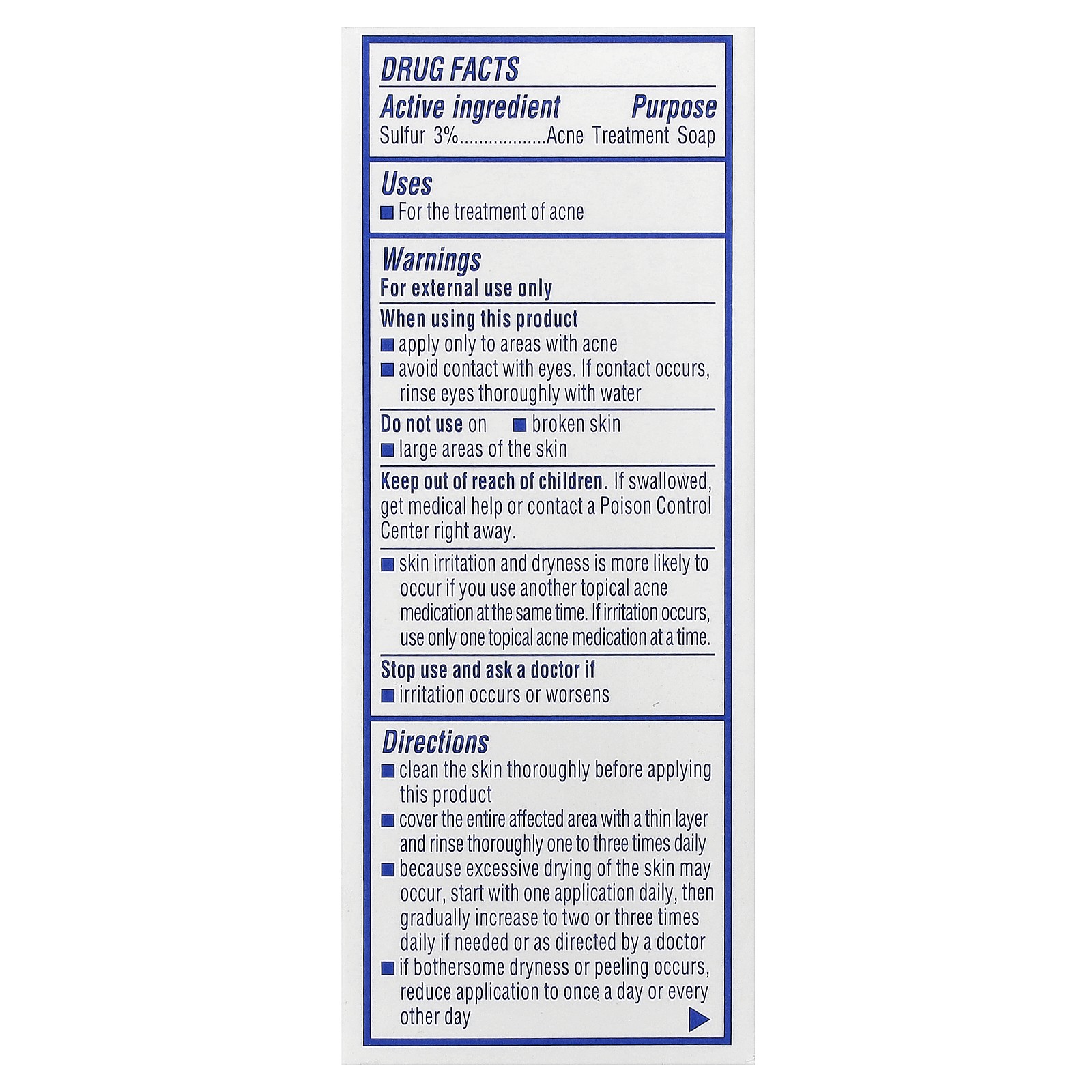 Skin Success, Anti-Acne, Medicated Complexion Bar, 3.5 oz (100 g)