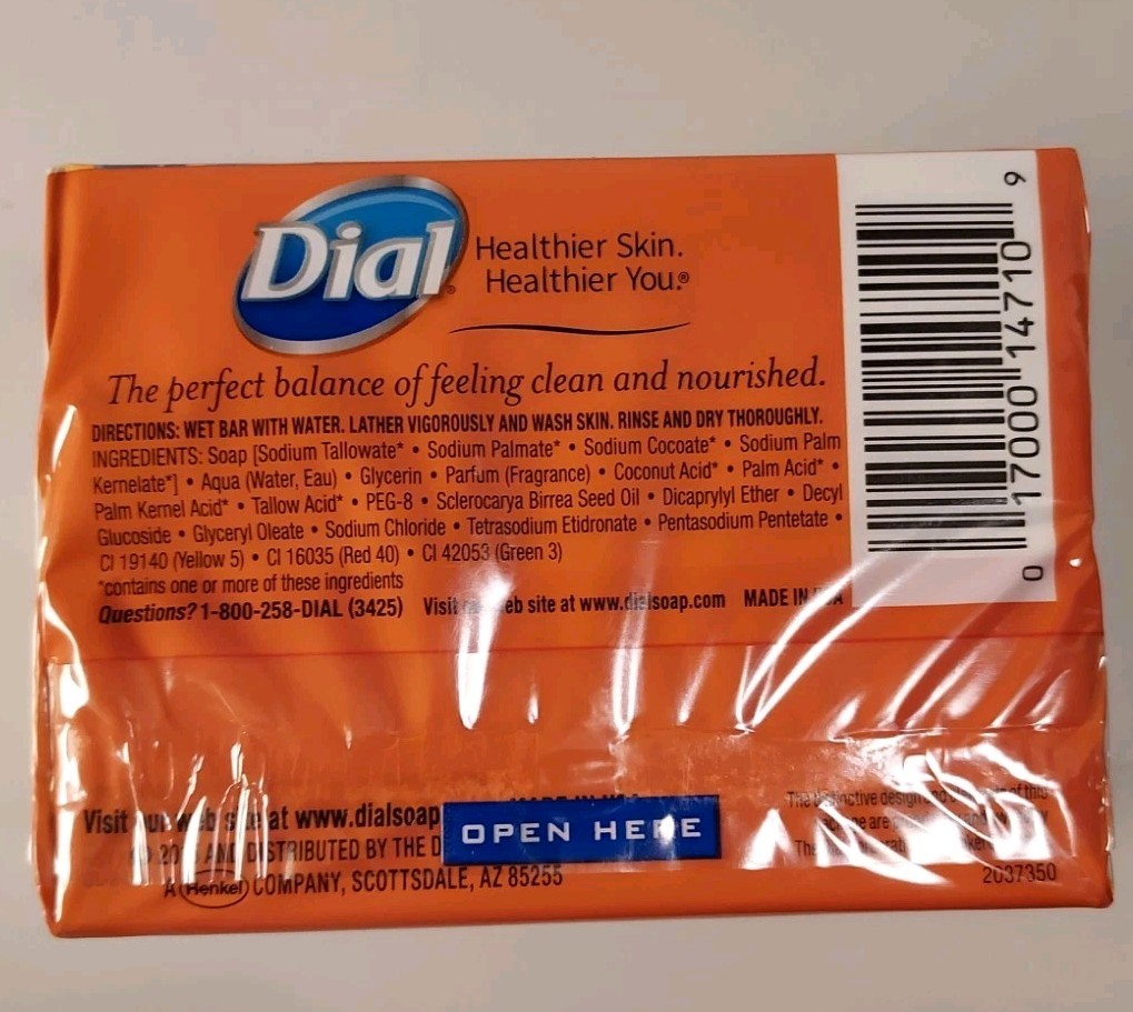 Dial Marula Oil Skin Care Bar 2‑Pack Bars Total New Sealed Discontinued NOS