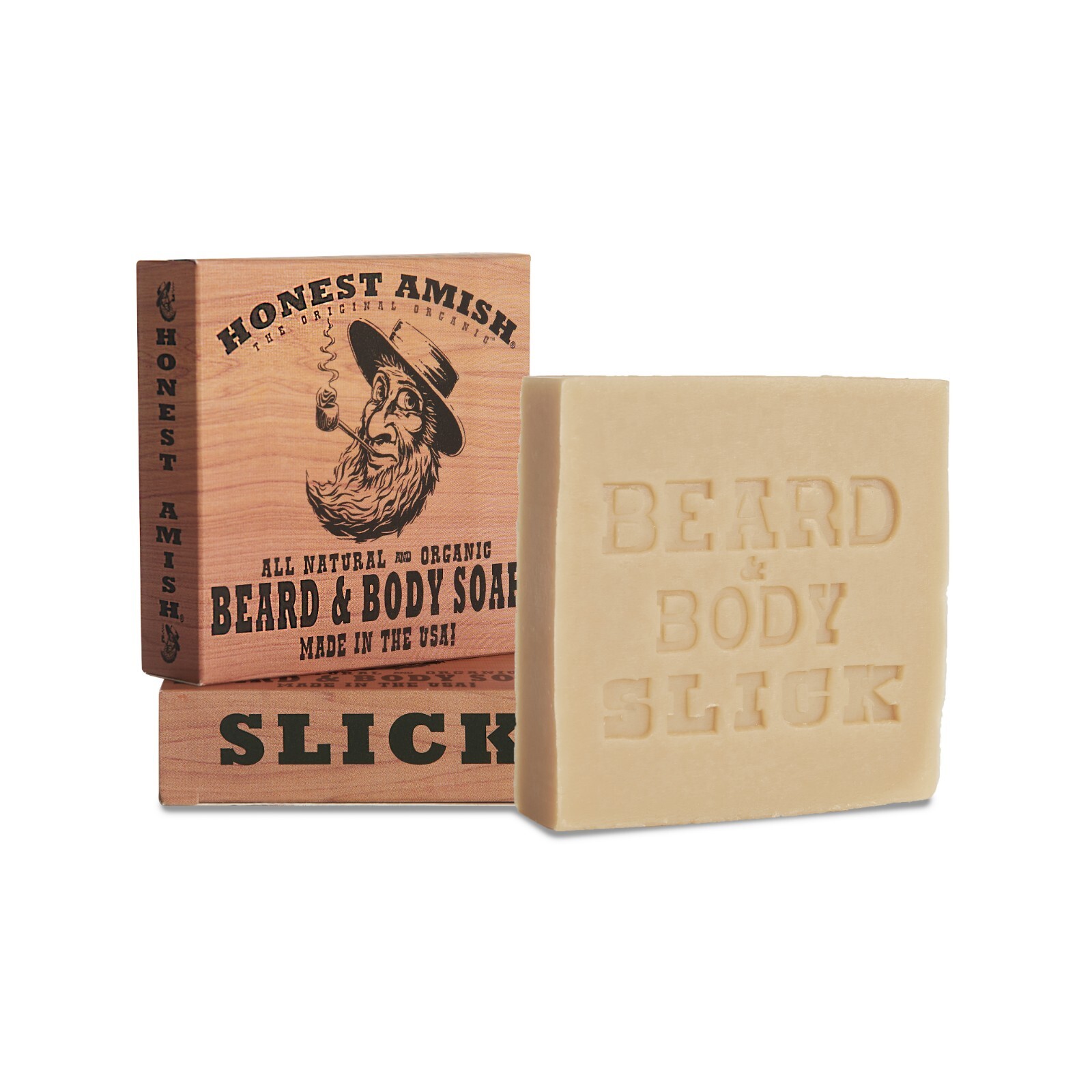 Slick Beard and Body Soap by Honest Amish