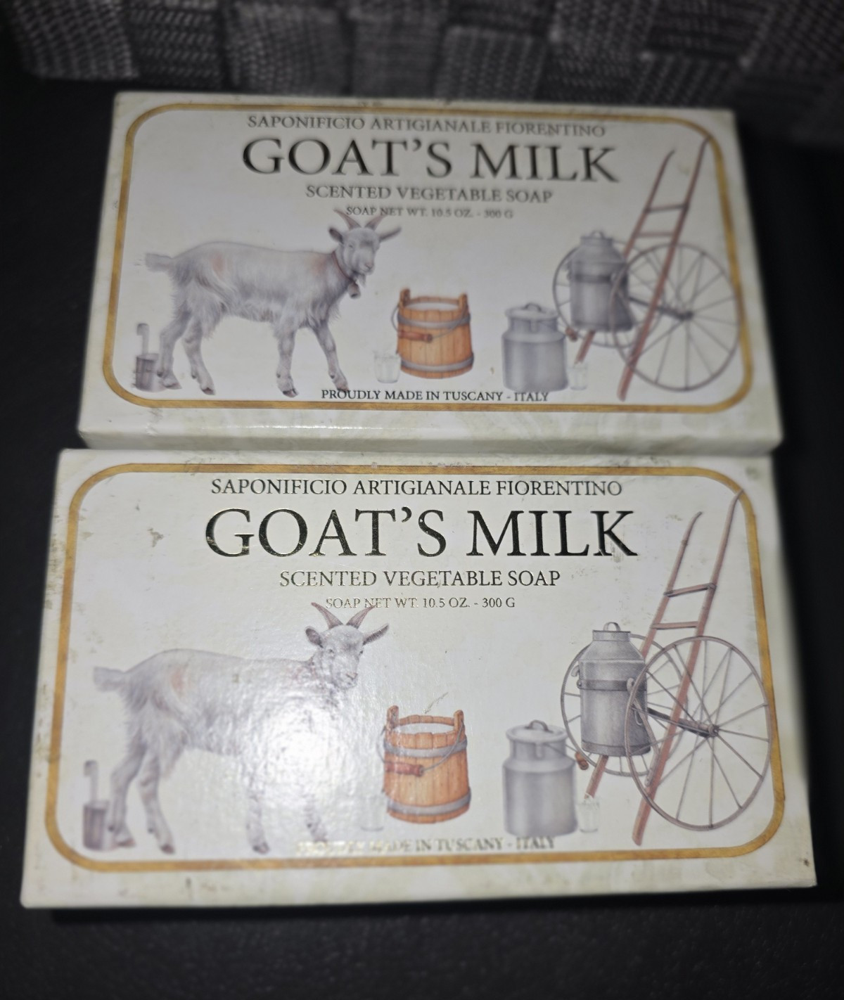 Saponificio Artigianale Fiorentino Goat’s Milk Soap 10.5 Oz (2 Bars)