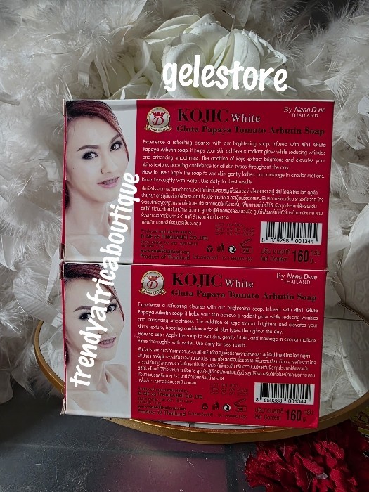 1 Soap Sale. Kojic-White Gluta Papaya Tomato Soap (4in1) 160g X 1