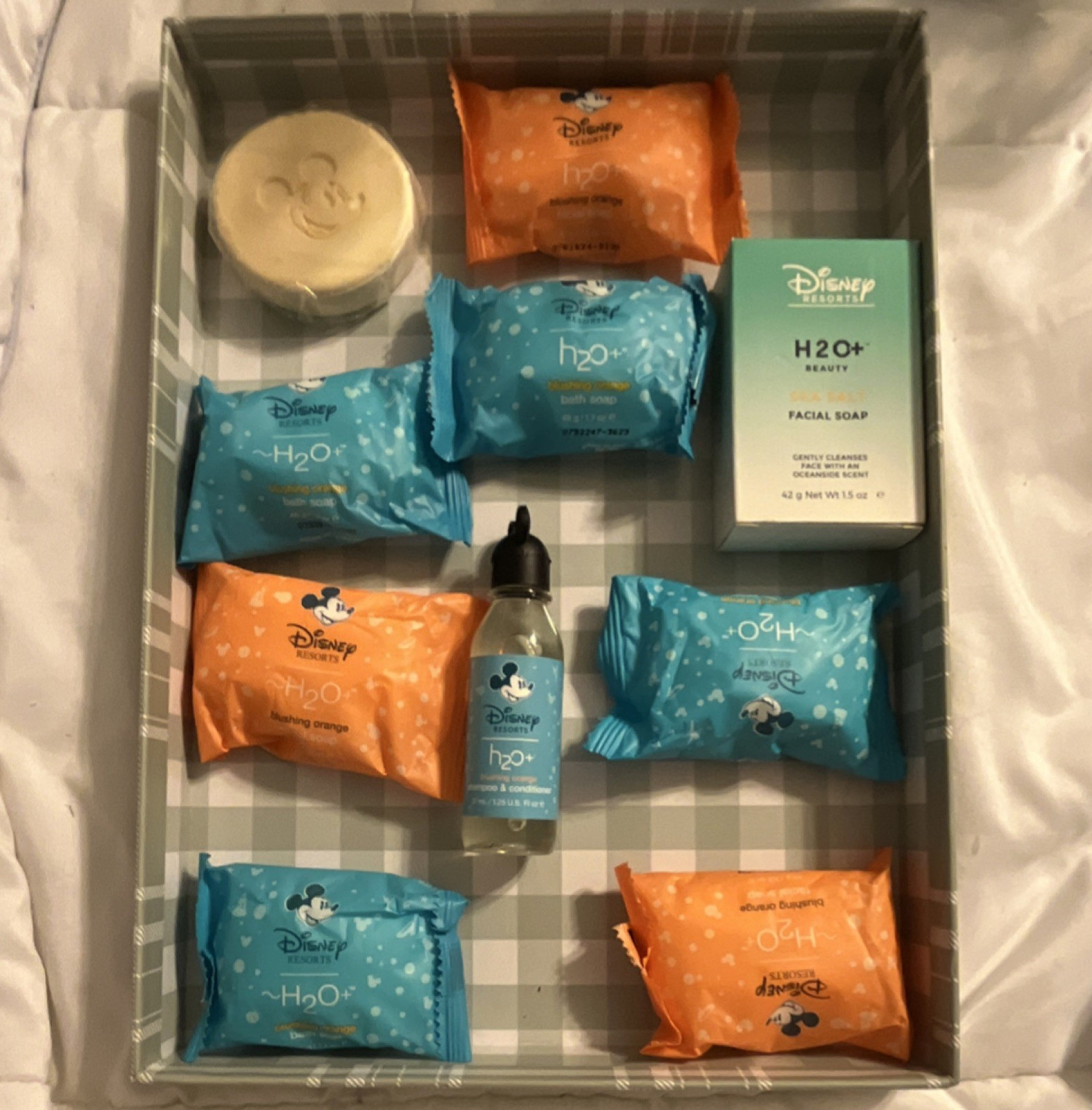 Disney Resorts H2O+ Bath & Facial Soap Set Mickey Mouse lot 4