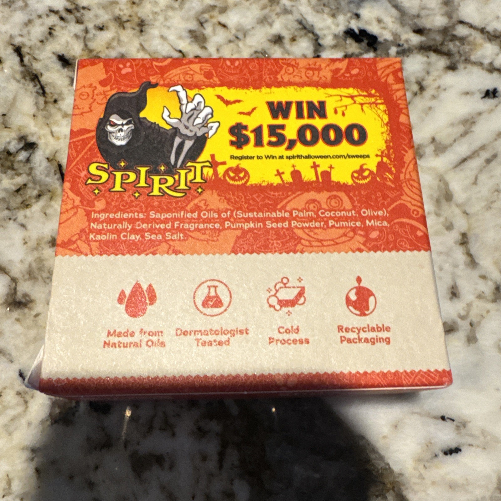 1x Dr Squatch Spirit Halloween Soap Drunk’n Pumpkin – Limited Edition 2025