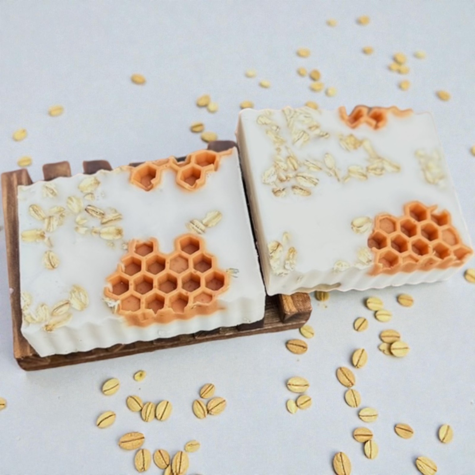 25 Pack Oatmeal Honey Goat Milk Soap – Wholesale Handmade Soap Bars