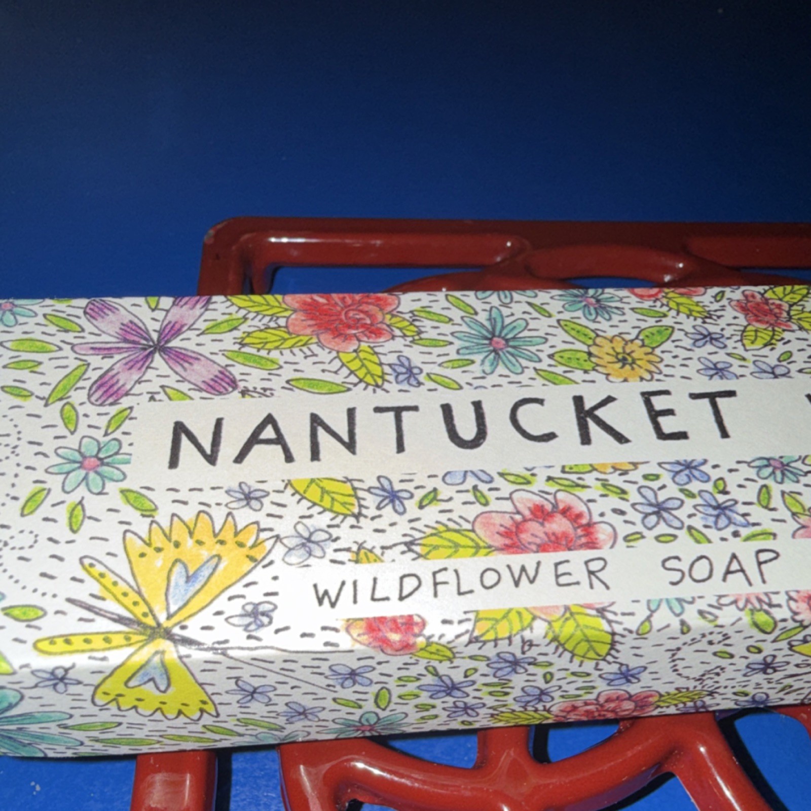 Nantucket Wildflowers Wildflower Soap Bars 8.25 oz Floral Body Bars Multicolor