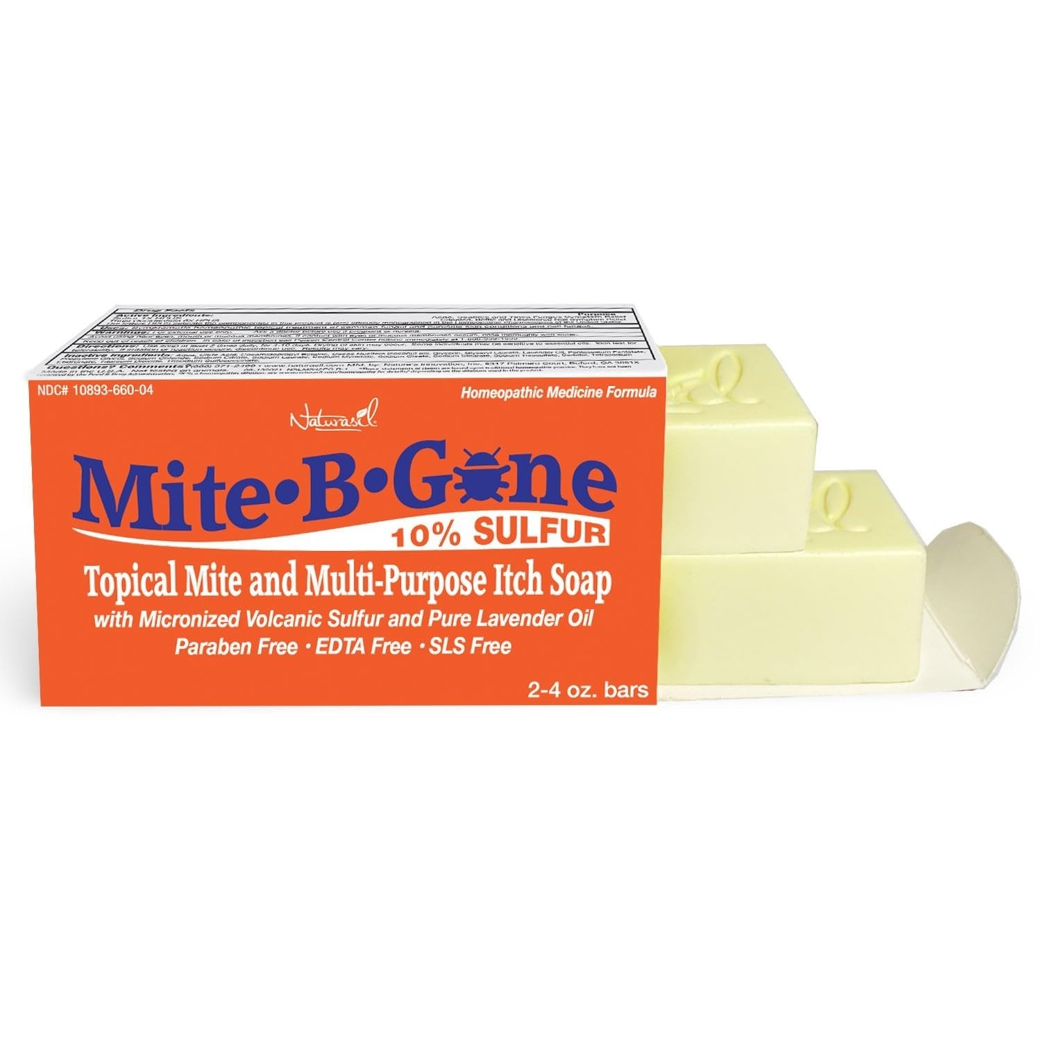 Soothing Soap with Volcanic Sulfur & Lavender – Fast Relief for Skin Irritations