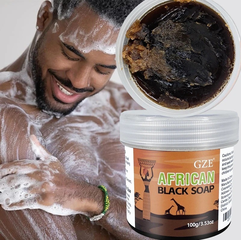 African Black Soap PREMIUM QUALITY Organic Unrefined 100% Pure Natural Ingredien
