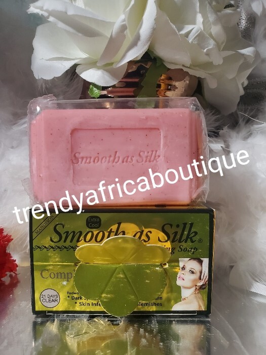 2 soap, Original Smooth As Silk complexion toning soap 200 g x 2 👌