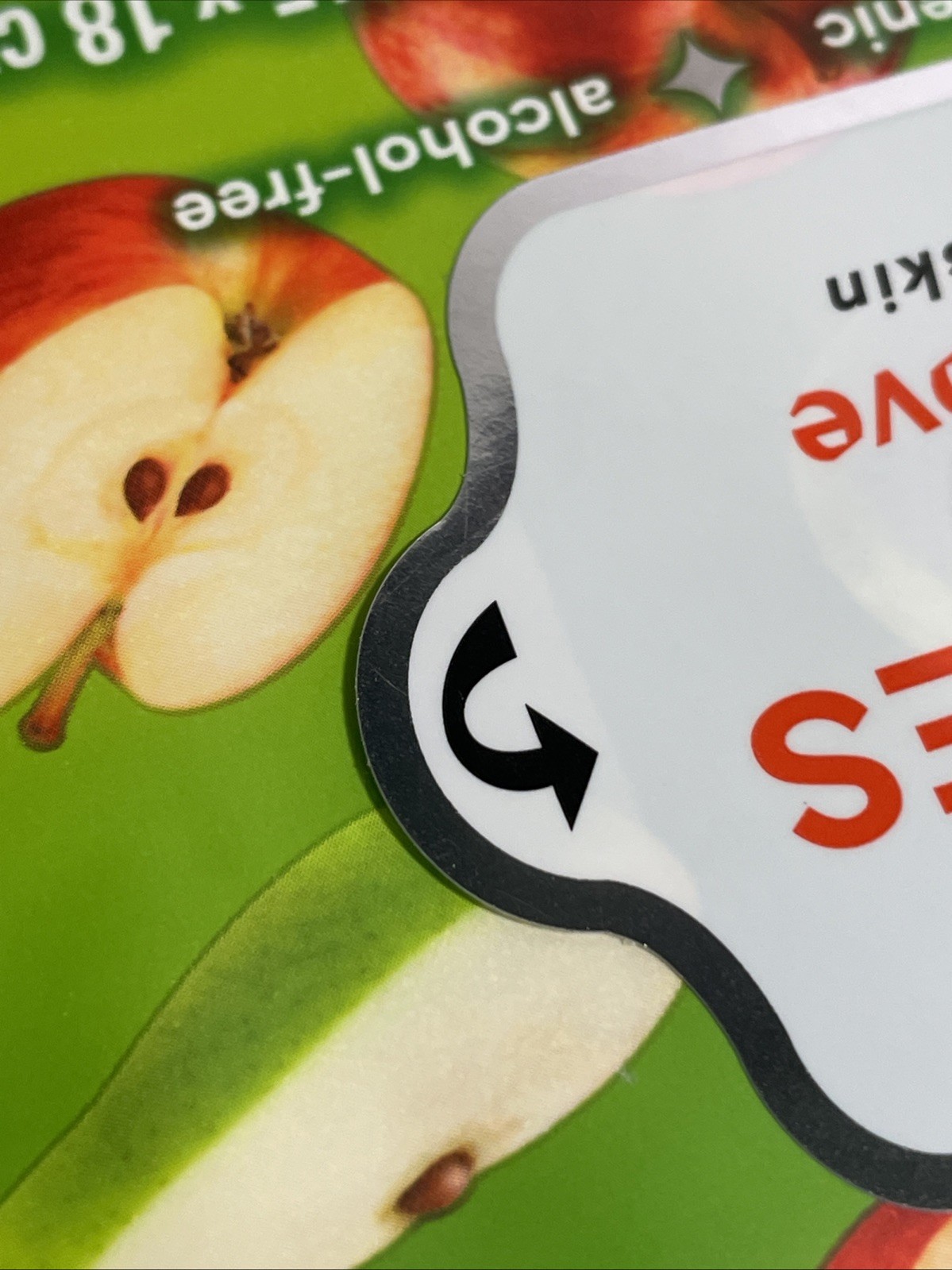 Ashley Belle Hand Wipes Apple Pear Clove 60 Total Lot Of 2 New
