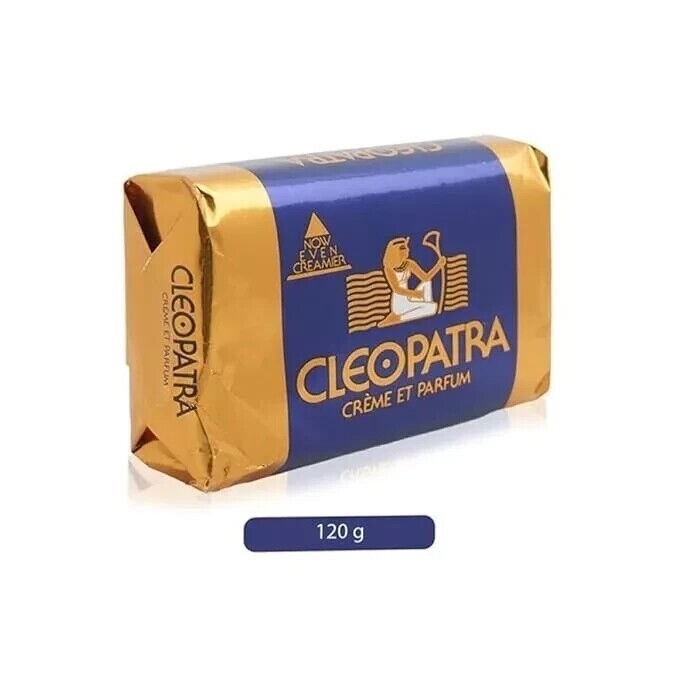 CLEOPATRA Creme ET Parfum Soap skin soft, smooth and supple 120g pack of 6