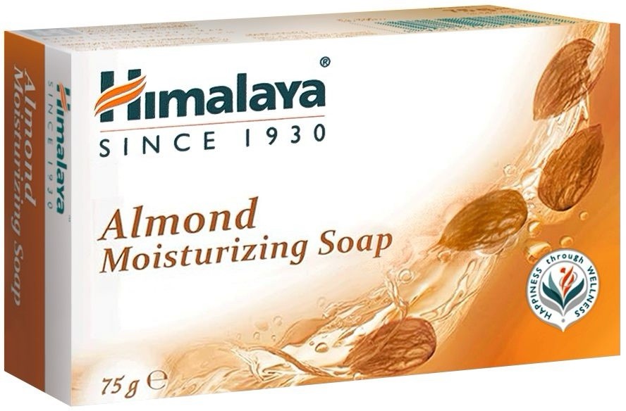 Himalaya Almond Moisturizing Soap Plant Based Cleansing Bar