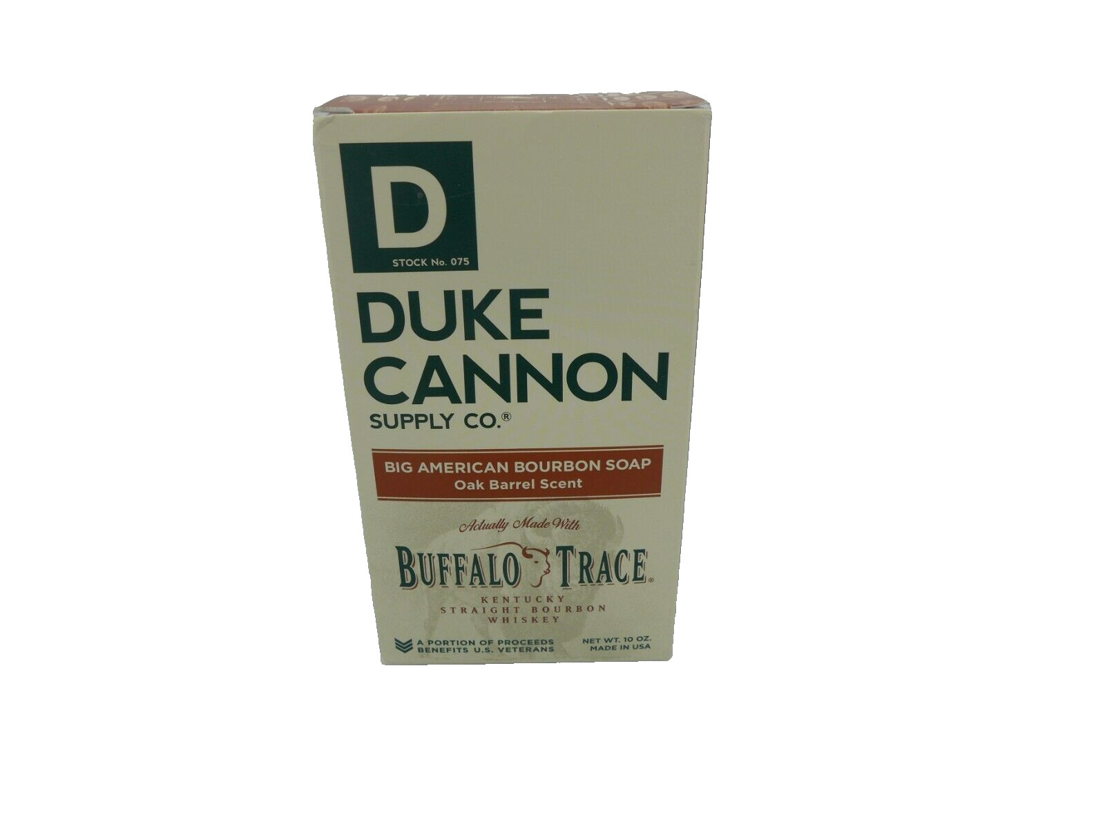 Duke Cannon Mens Bourbon Soap 10oz (oak barrel scent)