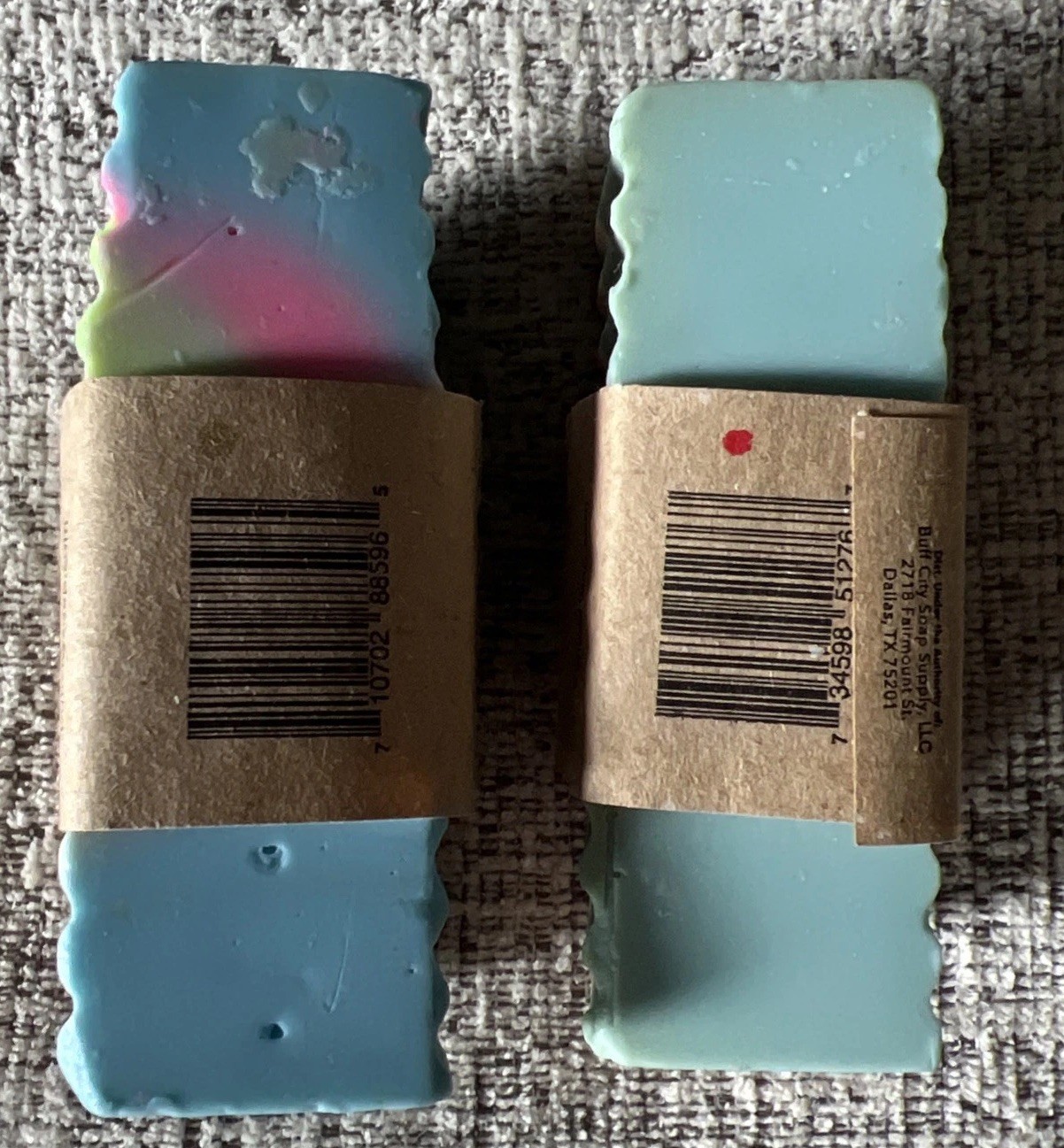 NWT Buff City Soap Bars Sour Candies & Sunday Morning Scented 5.5 Oz New