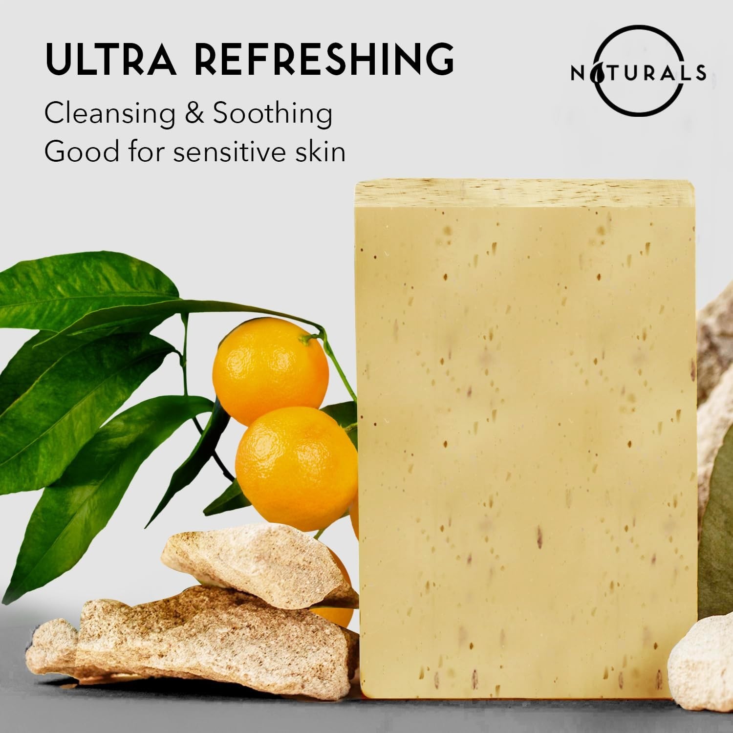 Citrus Men’s Organic Exfoliating Soap Bar