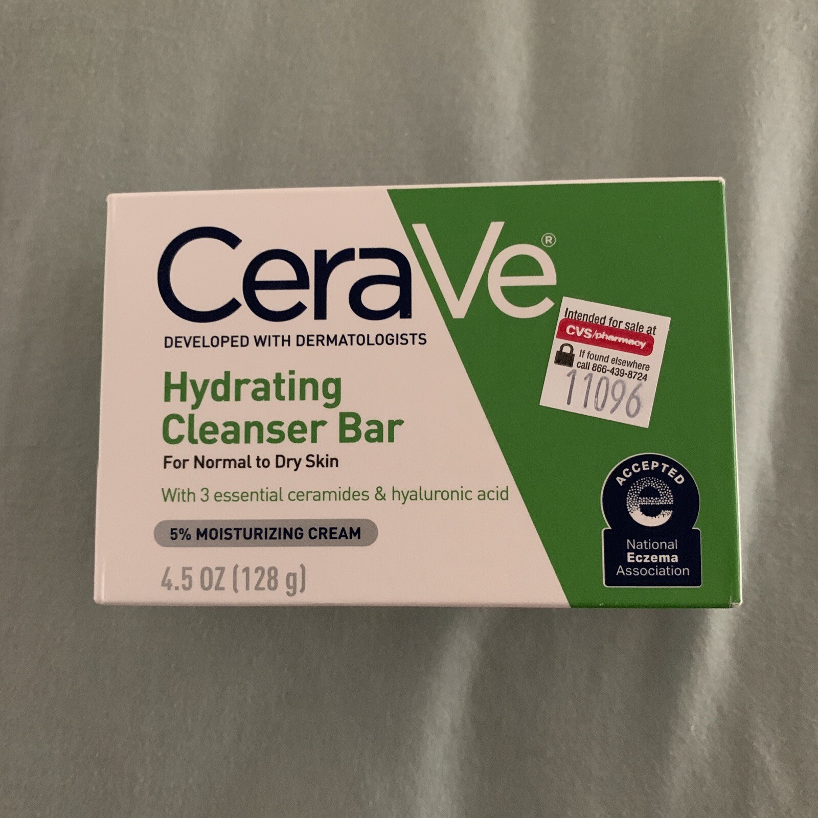 New CeraVe Hydrating Cleanser Bar – 4.5 Oz