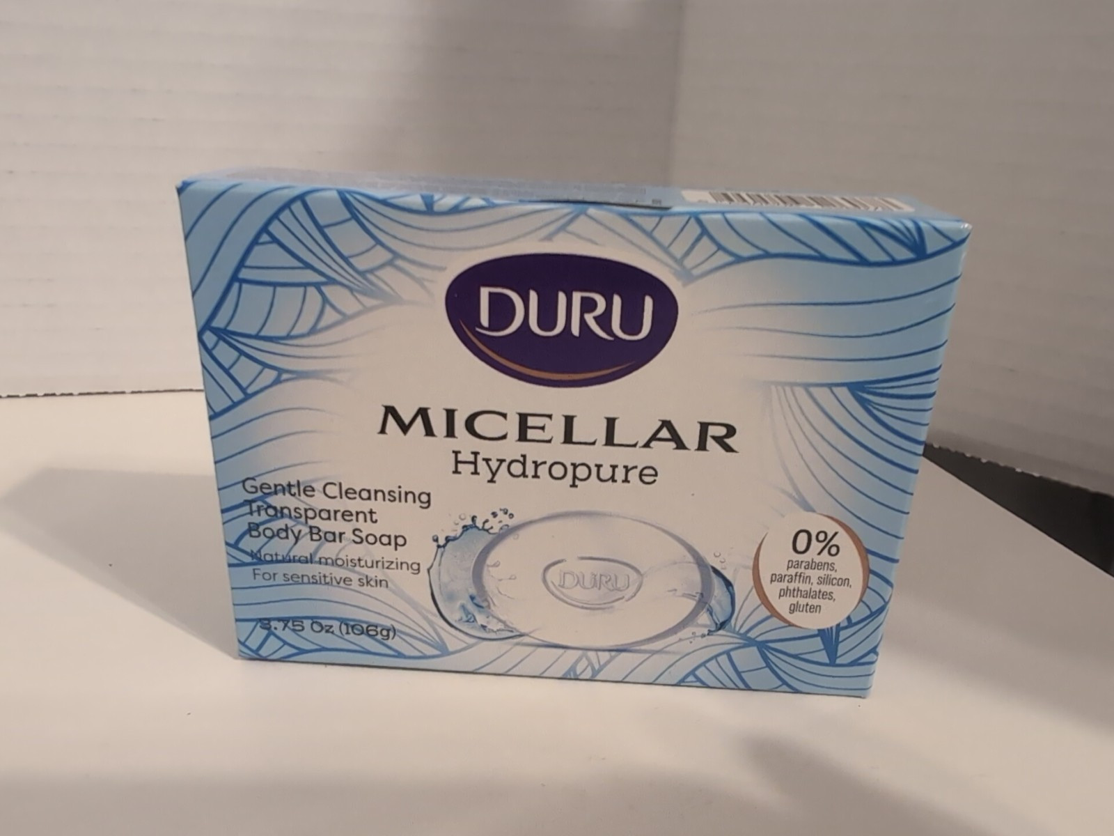 DURU MICELLAR HYDRO PURE GENTLE CLEANSING BODY BAR SOAP (3) Bars New!!!