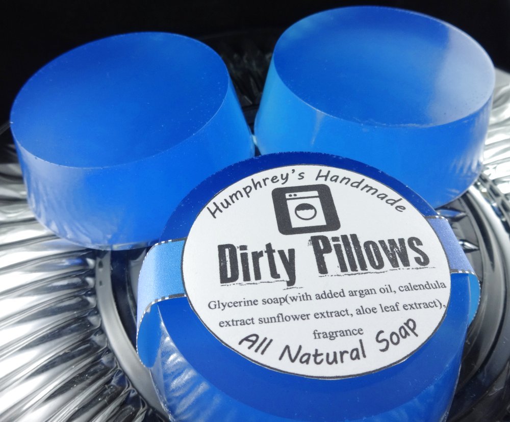 DIRTY PILLOWS Fabric Softener Scent Soap Men’s Beard Wash Shave Unisex Glycerin