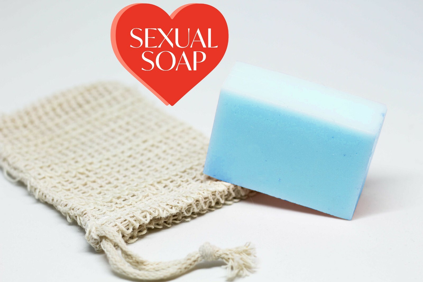 Cool Water For Men Soap With Scrub Soap Pouch Gentle Exfoliation and Rich Lather