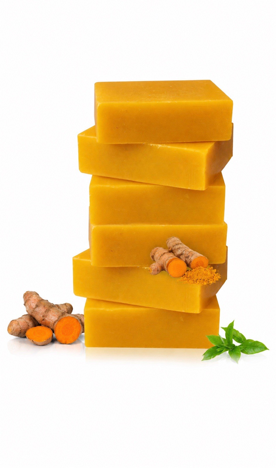 Kojic Acid Soap 6 Bars Dark Spot Remover Turmeric Brightening Face Body Skin