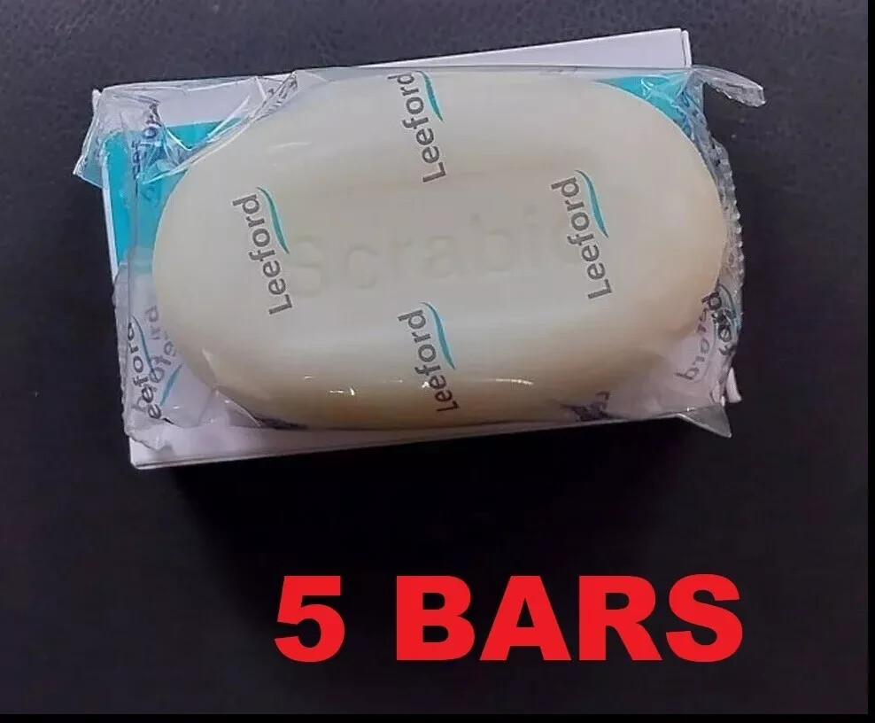 PACK OF 5 BARS X NATURAL soap Permethrine Soap For All Skin Type 08/2026 EXPIRY