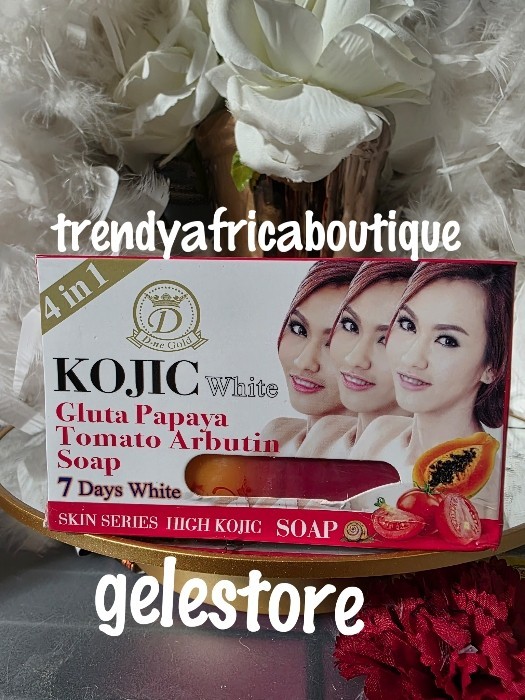 1 Soap Sale. Kojic-White Gluta Papaya Tomato Soap (4in1) 160g X 1