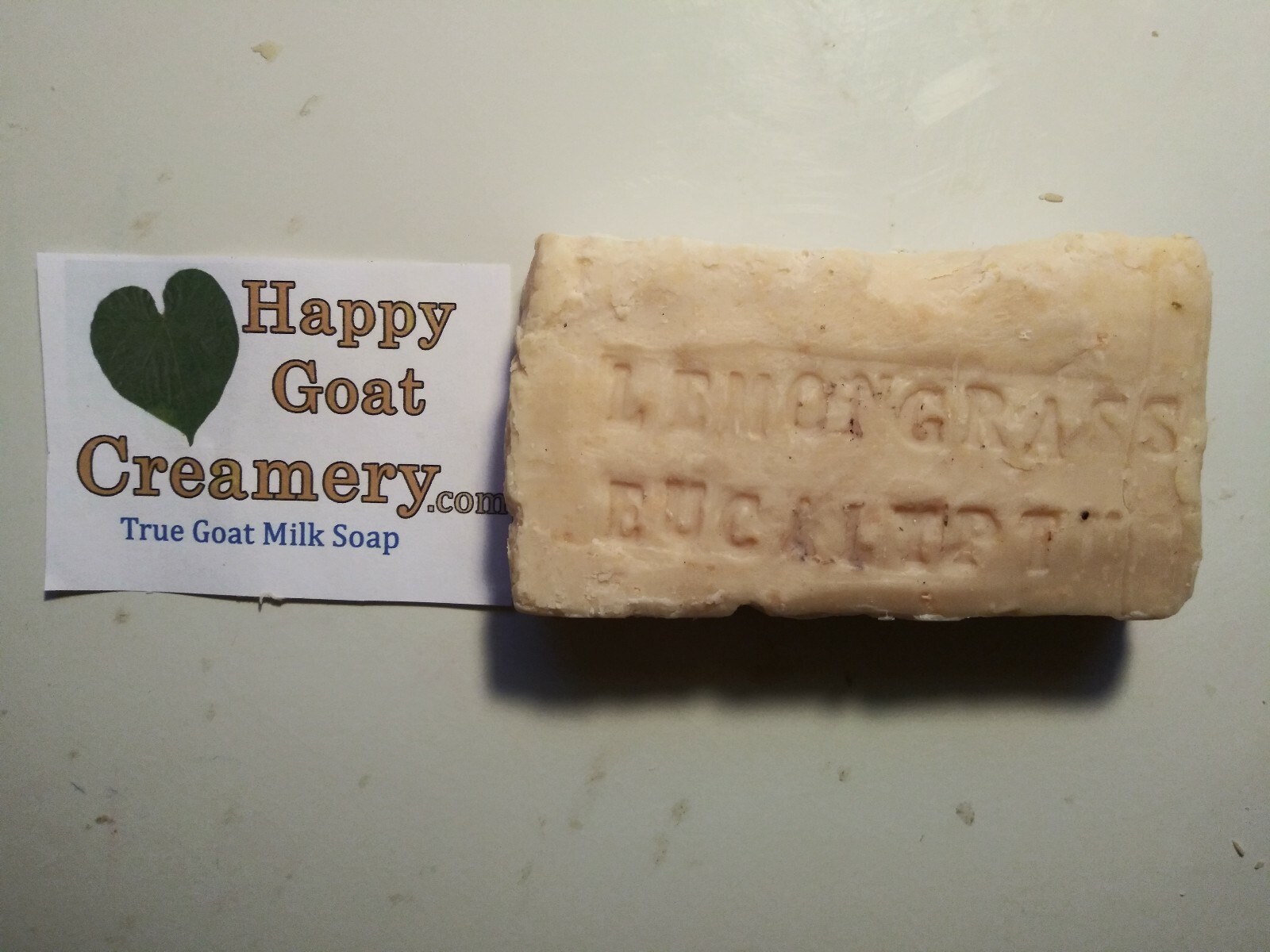 40 BARS SCENTED GOAT MILK SOAP HAPPY GOAT CREAMERY PURE ESSENTIAL OILS STAMPED