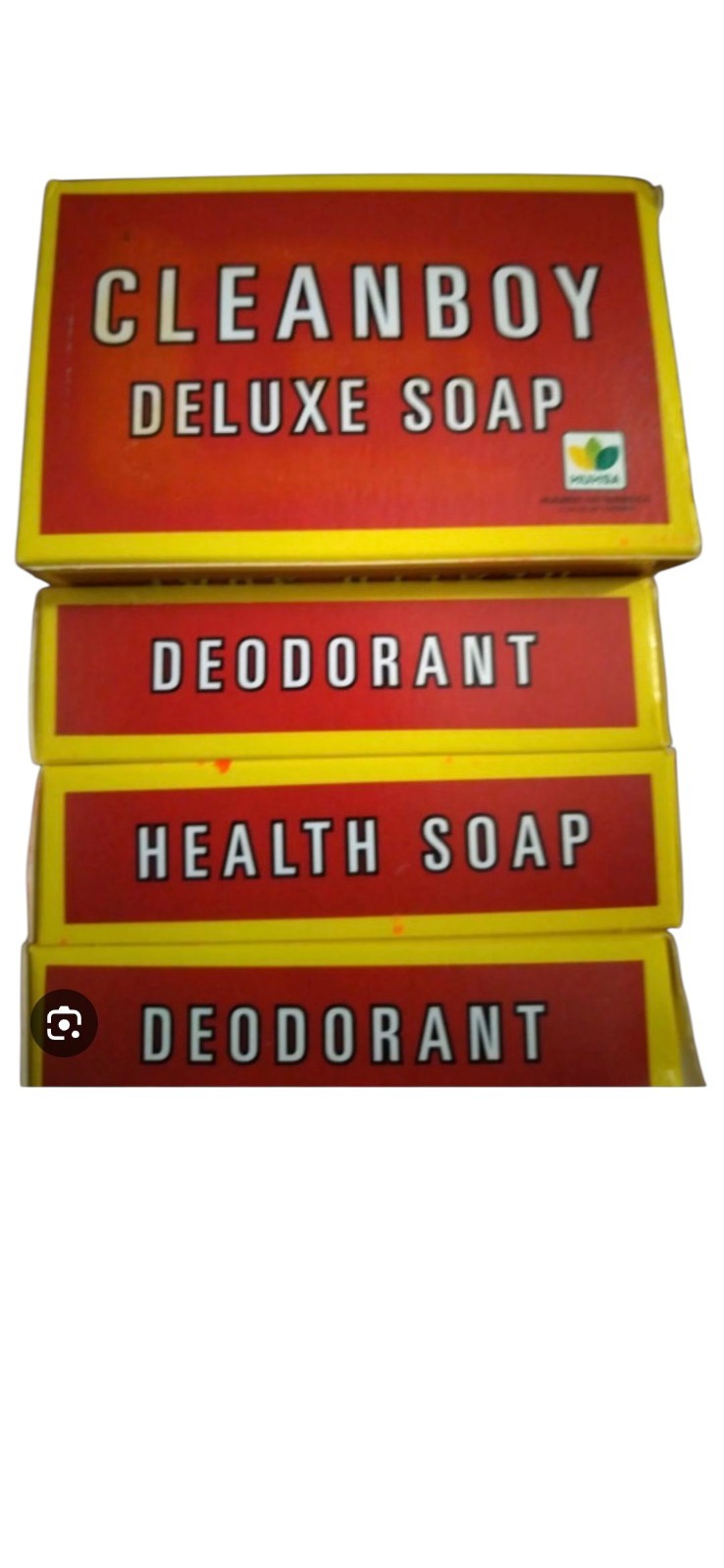 CLEANBOY DELUXE SOAP FOR CLEAR SKIN (80G) Pack of 4