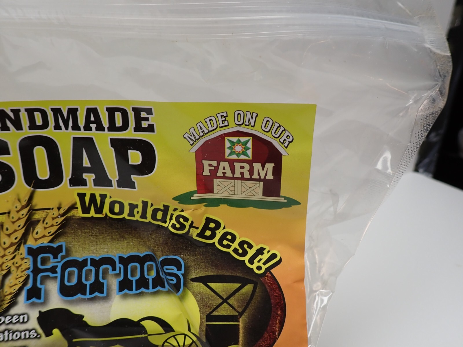 Amish Farms Bar Soap 15 Huge Bars 5oz Each Selling 3 Packs 5 Bars In Each Pack