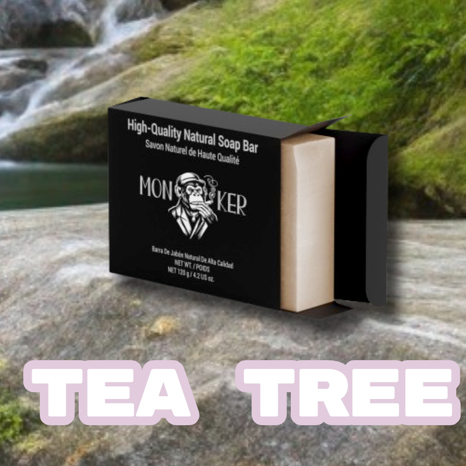 Monkermank Mens Luxury Handmade Soap Bar 4.2 oz New In Box
