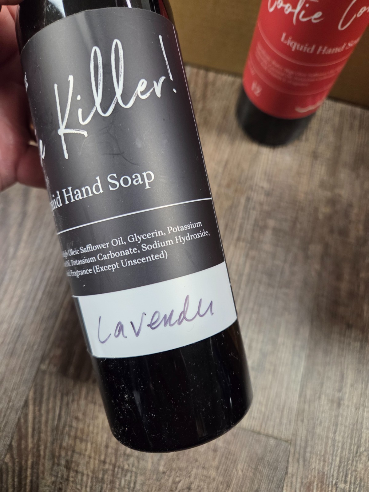 BARRISTER AND MANN Cootie Killer Liquid Hand Soap Lot of 2 Lavender Watermelon