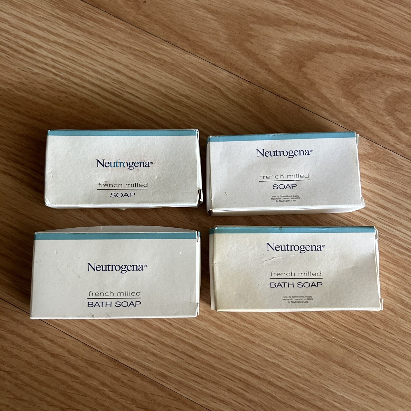 NEW Neutrogena French Milled Soap & Bath Soap Bar BUNDLE 4 Piece