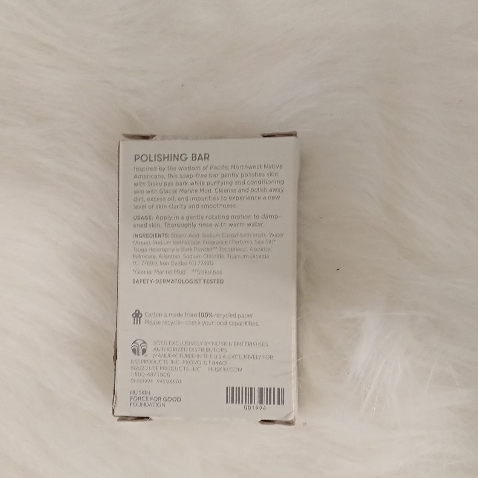epoch Polishing Bar Nu Skin Epoch 3.4 oz Glacial Marine Mud