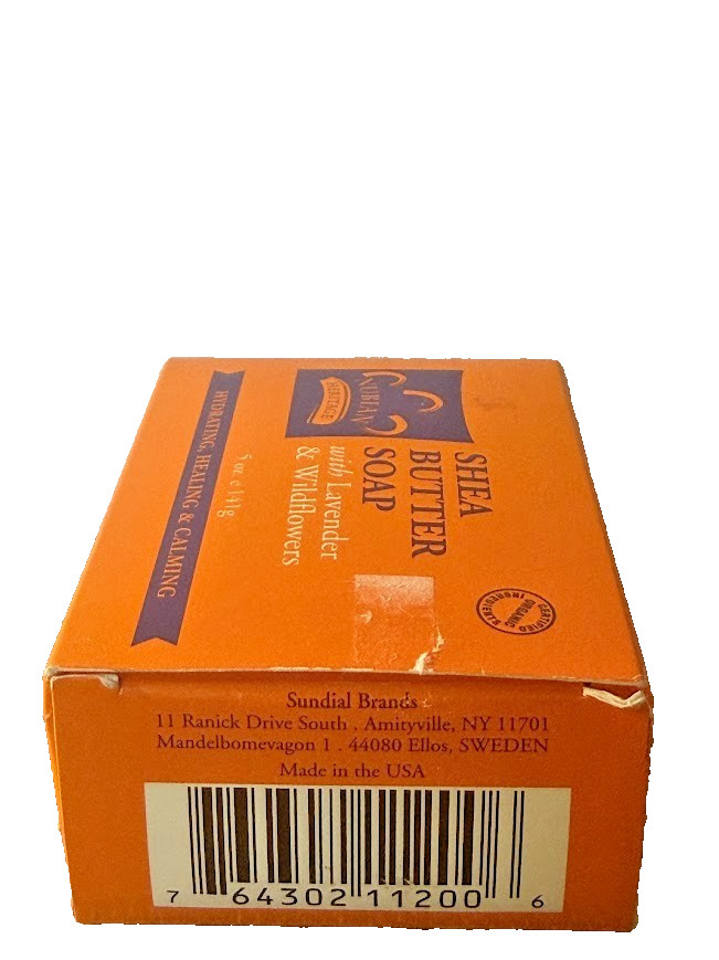 Nubian Heritage Shea Butter Soap with Lavender & Wild Flowers 5 oz/141g