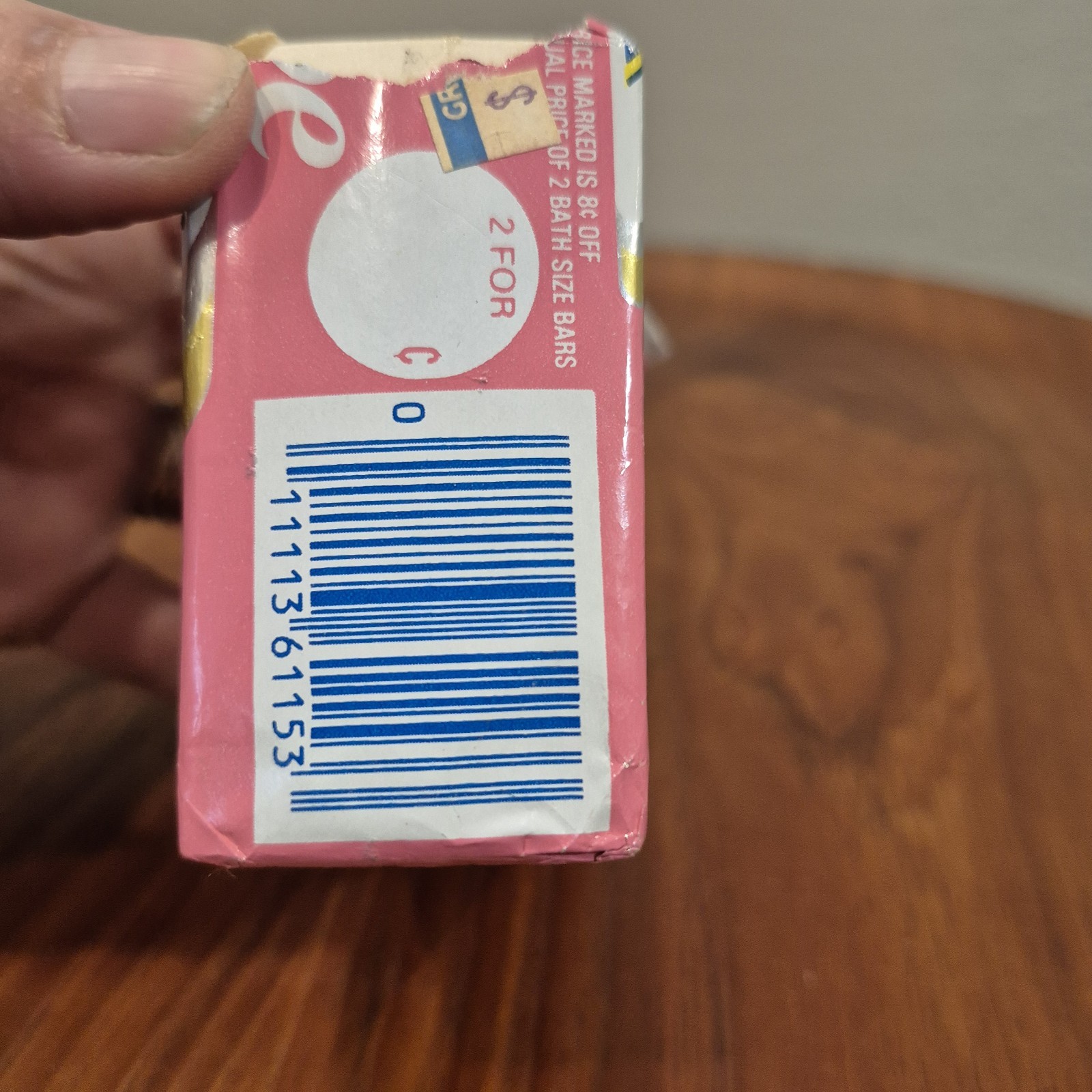 Vintage Dove Pink Beauty Bar 1/4 Moisturizing Cream 3.5 Oz NEW