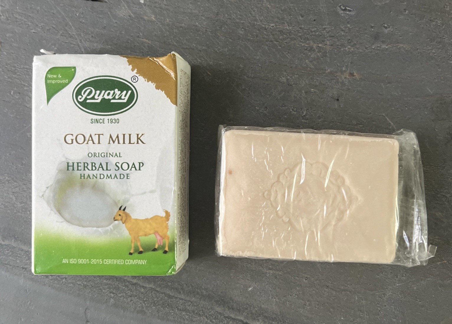 Pyary GOAT MILK Hand Made Herbal Natural Soap In India 75g