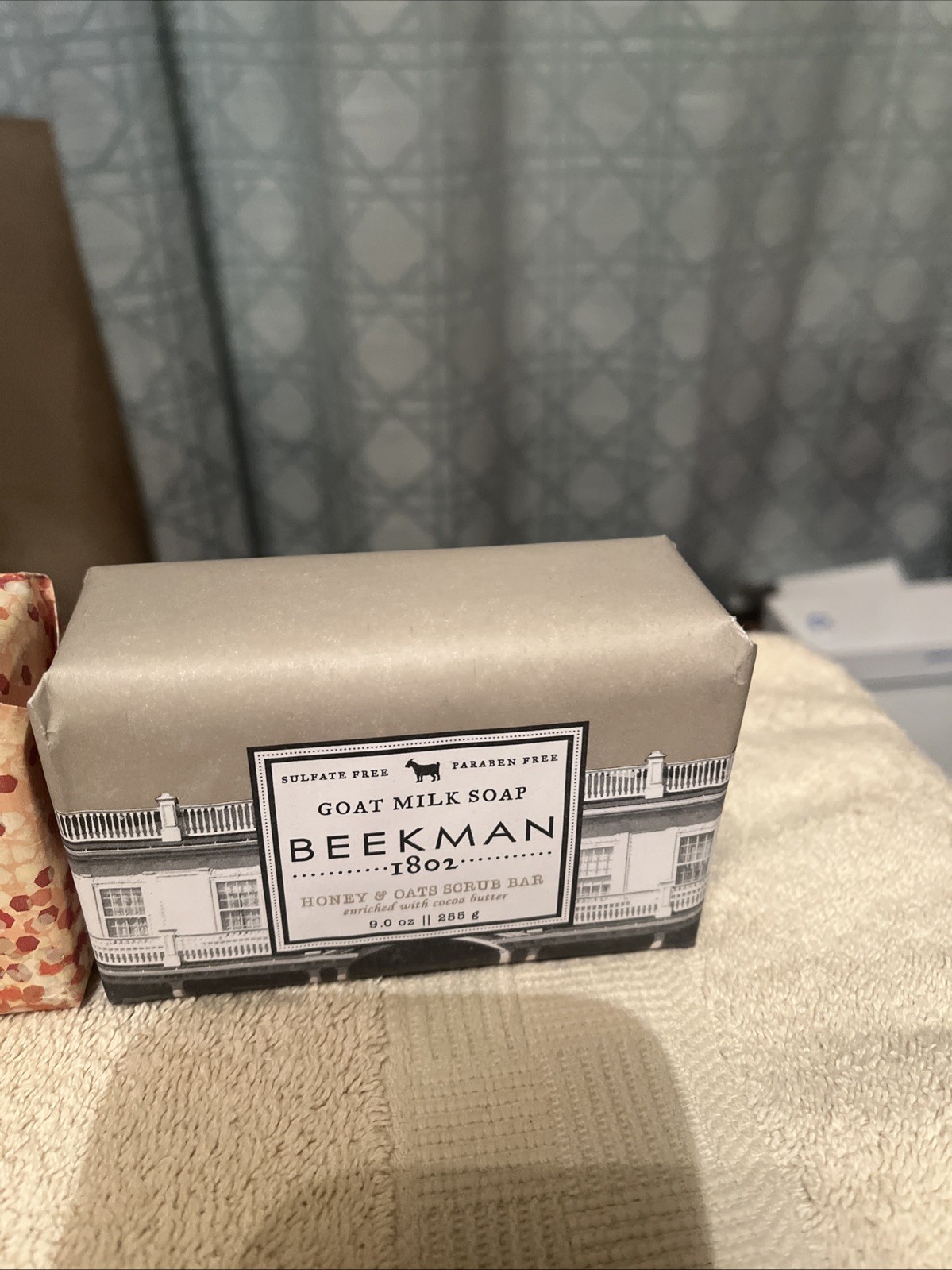 Lot of 4 Beekman 1802 Goat Milk Soap 9 oz Honey Orange – Grapefruit – Oats New