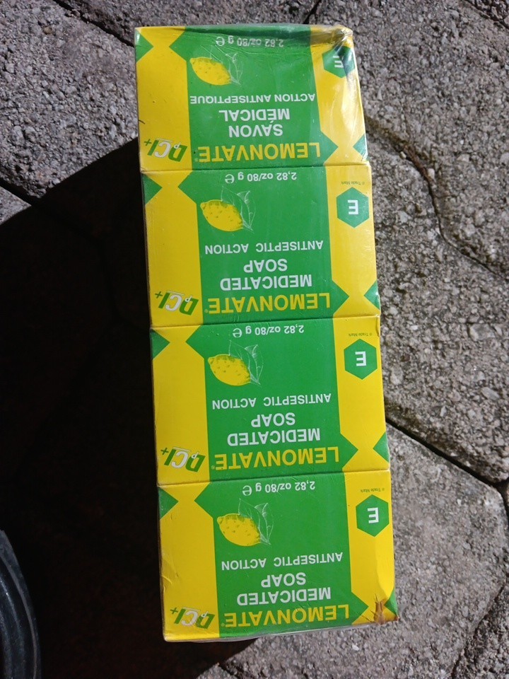 Bronnley Lemon Soap box of 1 pk 12 bars – no longer being manufactured