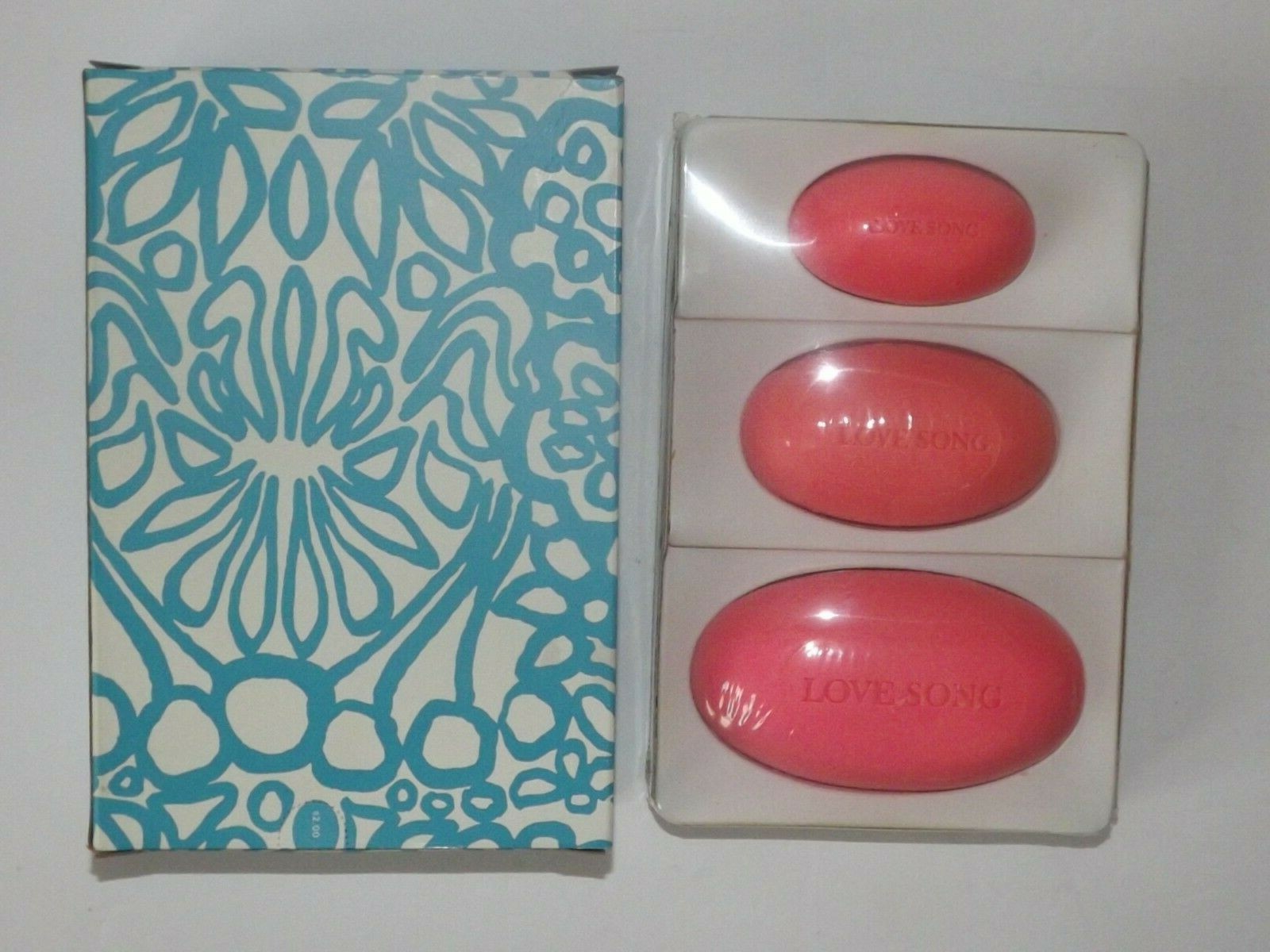 Vtg Dorothy Gray Cosmetics Love Song Soap Medley Bath Hand & Guest Size Bars New