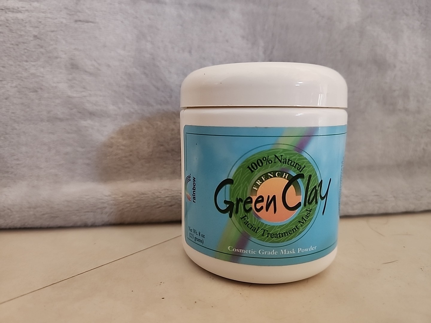 French Green Clay Powder 8 OZ By Rainbow Research