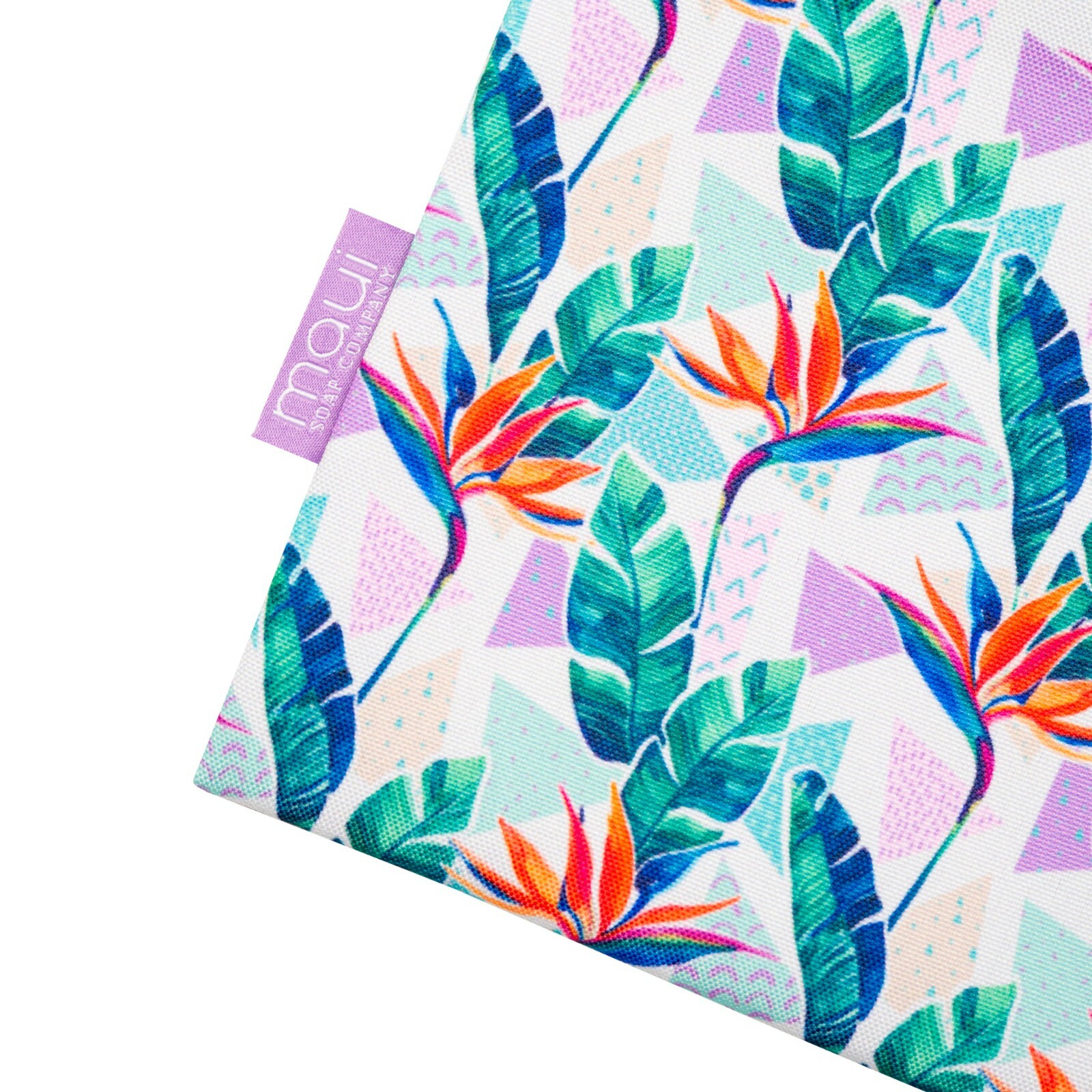 Maui Soap Co Birds of Paradise Travel Pouch Make up Bag