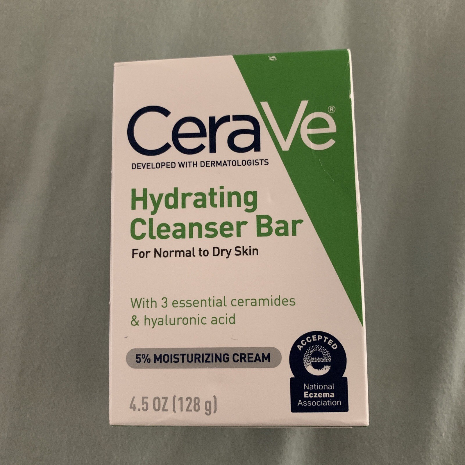 New CeraVe Hydrating Cleanser Bar – 4.5 Oz