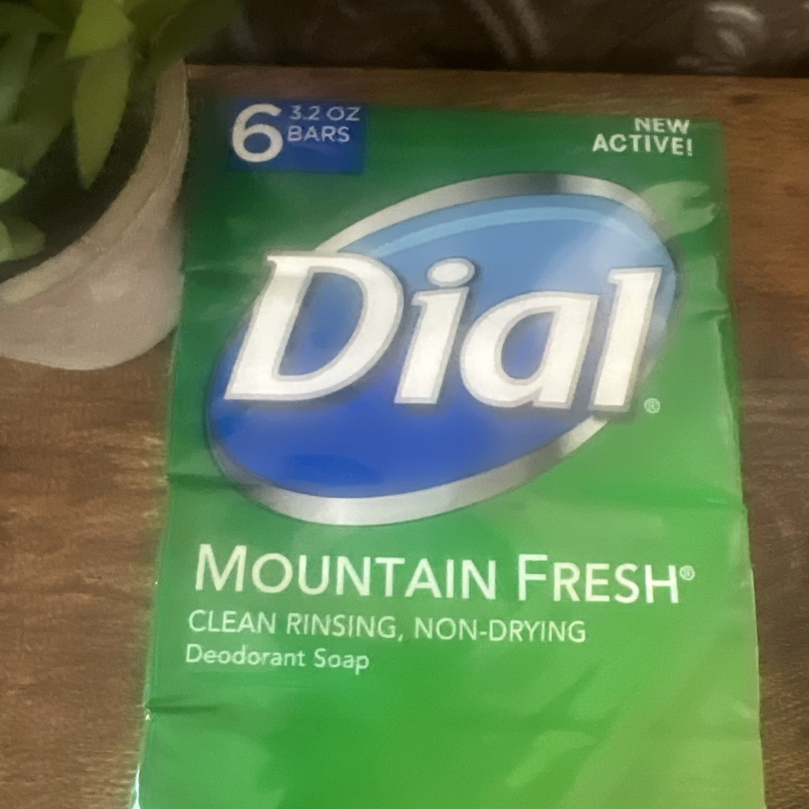 Dial Antibacterial Bar Soap Mountain Fresh Deodorant 3.2oz (6 Pack) DISCONTINUED
