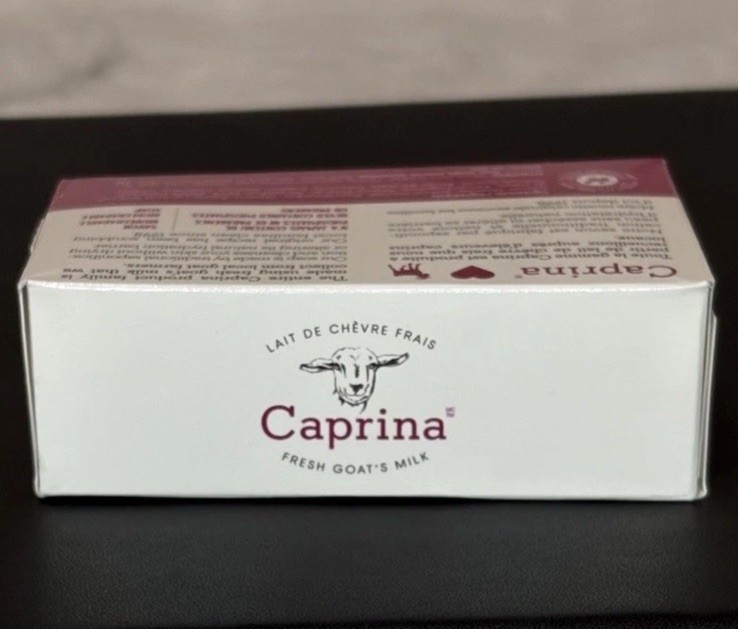 NEW Lot Of 5 Caprina Fresh Goat’s Milk Soap Bar Original Formula 110g / 3.9oz