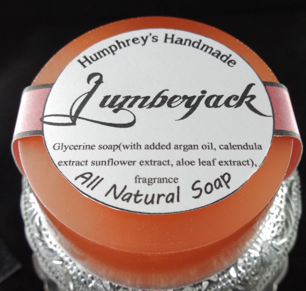 LUMBERJACK Men’s Soap Sandalwood Cedarwood Shave Beard Wash Glycerin Intuition